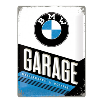 Blechschild 30x40 BMW Garage