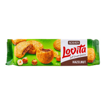 Roshen Lovita Soft Cream Hazelnut 127g