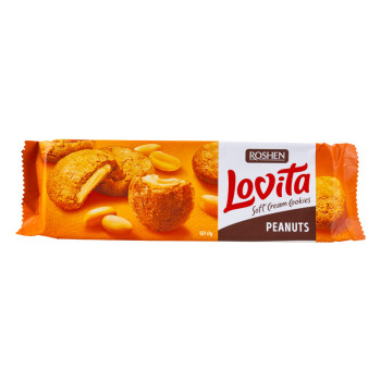 Roshen Lovita Soft Cream Peanut 127g
