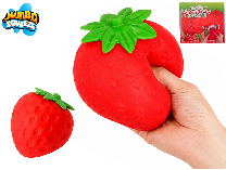 Mega squeeze Jumbo-Stretch-Erdbeere 12x12x13cm