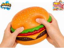 Mega Squeeze Jumbo-Stretch-Hamburger 12x12x5,5cm