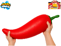 Mega Squeeze Jumbo-Stretch-Chilli 9x11x22cm
