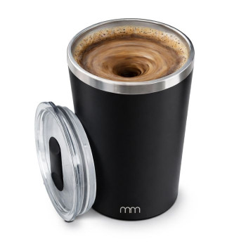 MIKAMAX Becher mit integrierter Rührfunktion