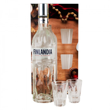 Finlandia 0,7l 40% + 2 Glas - 2