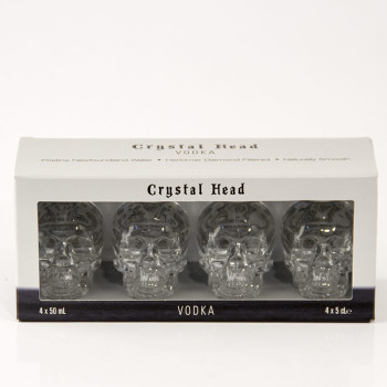 Crystal Head Vodka 4x0,05L 40%
