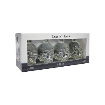 Crystal Head Vodka 4x0,05L 40% - 2