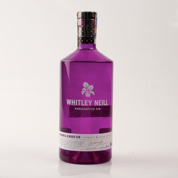 Whitley Neill Rhubarb & Ginger Gin 1L 43%