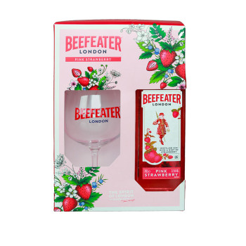 Beefeater Pink 0,7 l 37,5% + Glas