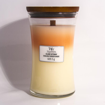WoodWick Trilogy Island Getaway glass large - 1
