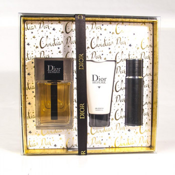 Dior Homme EdT 100 ml + Travel Spray 10 ml + SG 50 ml - 1