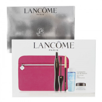 Lancome MUP Eye Set: Hypnôse Classique + Bi-Facil Yeux + Mini Génifique Creme Yeux + Crayon Khôl Noi - 2