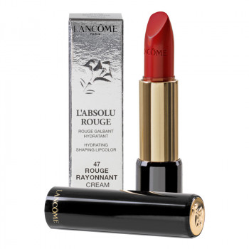 Lancome L'Absolu Rouge Lipstick N° 47 Rouge Rayonnant  - 1