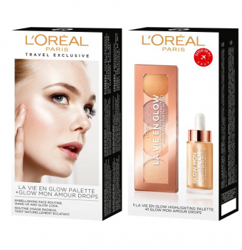 L'Oréal Make-Up Set : La Vie Glow Palette 5 g + Glow 15 ml - 1