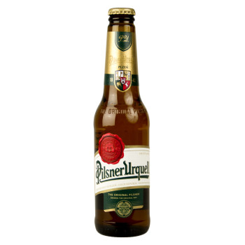 Pilsner Urquell 4,4% 0,33 l Glas