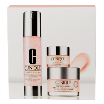 Clinique Moisture Surge Set  100H Auto-Rpl Hydrtor 50 ml + Hydra Super Concentrat+All About Eyes - 1