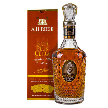 A.H.Riise Non Plus Ultra Amber d'Or Excellence 0,7 L 42% GB - 1