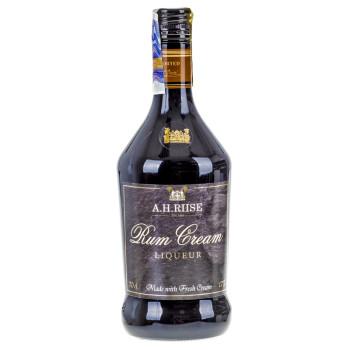 A.H.Riise Rum Cream Liqueur 0,7 L 17% - 1
