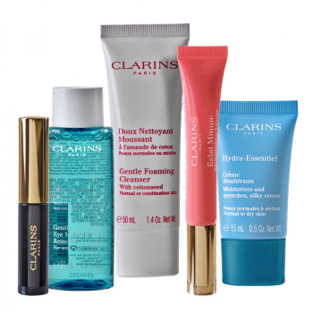Clarins Skincare Set With love from suitcase - 2
