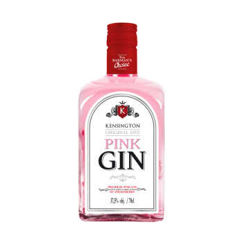 Kensington Original Dry Pink Gin 0,7l 37,5