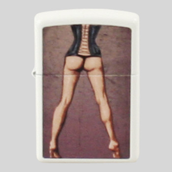 Zippo weiß color Long Legs 2001491