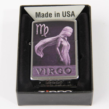 Zippo satin finish color "Zodiac Virgo" 60000925