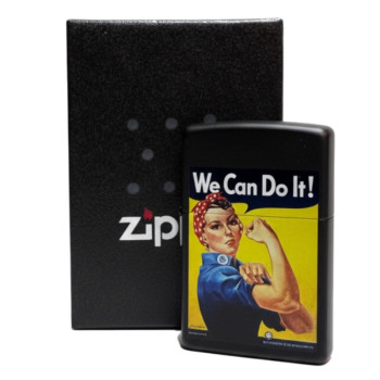 Zippo schw.col.color "U.S. Army We can do it" 60000596