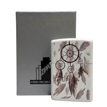 Zippo weiß matt color"Dreamcatcher" 60002722