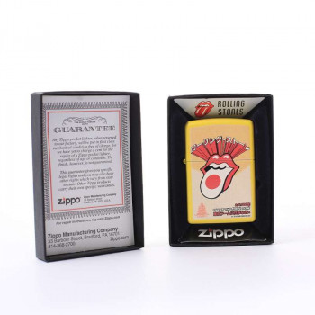 Zippo gelb col. Rolling Stones - Tokyo 2003526 - 1