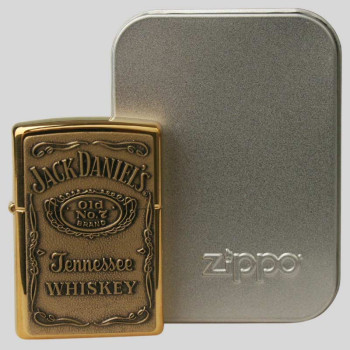 Feuerzeug Zippo JackDaniel's golden