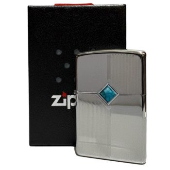 Zippo chr.pol.col. "Turquise PTRN" 2004271