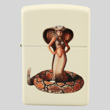 Zippo Creme Matte color Snake Girl 2003164