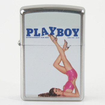 Zippo chrom gebürstet color Playboy June 1995 2003142