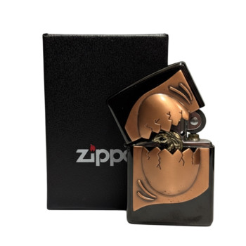 ZIPPO Ebony Plakette Kupfer "Turtle" - 2