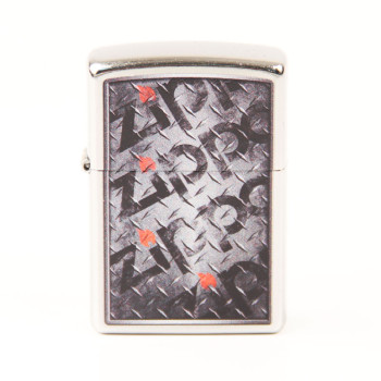 ZIPPO street chrom color "Zippo Logo Metal" 60004585