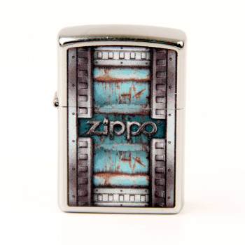 ZIPPO street chrom color "Patina Zippo" 60004422