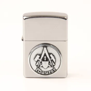 ZIPPO street chrom Emblem "Maurer" 2006322