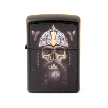 ZIPPO schwarz color "Skull/Helmet" 60004556 - 1
