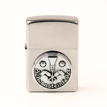 ZIPPO street chrom Emblem "Schornsteinfeger" 2006332