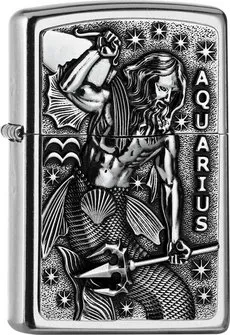 ZIPPO PL 207 Tierkreis Aquarius 2006508