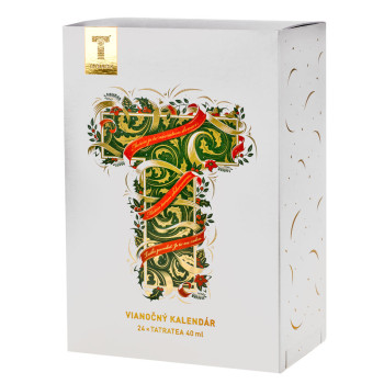 Tatratea Adventskalender 49,5%  24 x 0,04 l