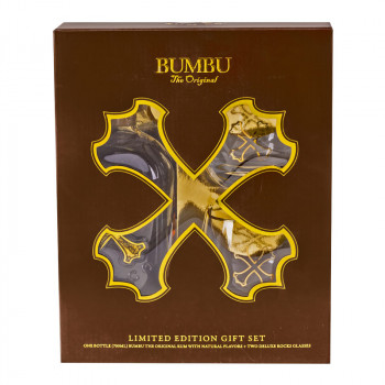Bumbu Original Craft Rum 0,7l 40% + 2 Gläser - 1