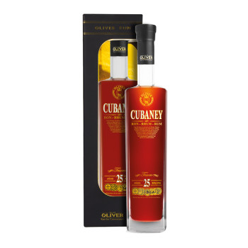 Cubaney Tesoro 25Y Sistema Solera Geschenkbox 38% 0,7 l