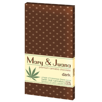 Mary&Juana Chocolate Dark 80g