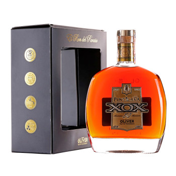 Puntacana XOX 50 Aniversario Geschenkbox 40% 0,7 l