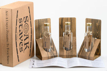 Soak Staves Box - 3 verschiedene Aromen (Sherry, Peated, Rum) - 3