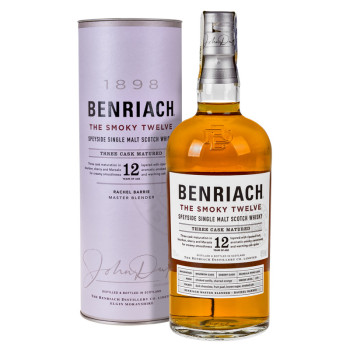 Benriach 12Y The Smoky Twelve 0,7 l 46% Geschenkbox - 1