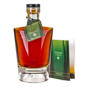 Teeda Rum 21Y 0,7l 48% Giftbox - 3