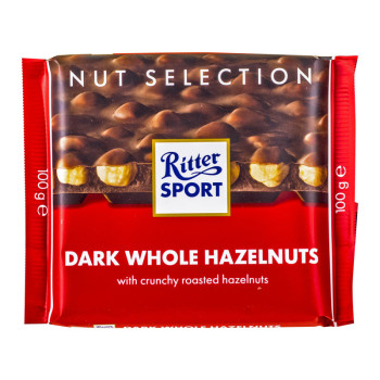 Ritter Dark Whole Hazelnuts 100 g