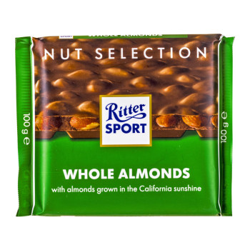 Ritter Whole Almonds 100g - 1