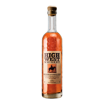 High West Whiskey Rendezvous 0,7l 46% + 2 glasses Geschenkbox